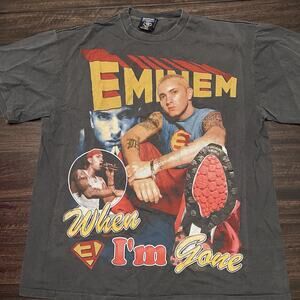 Eminem Rap Tee hip hop Slim Shady when gone modern retro vintage 90s style shirt